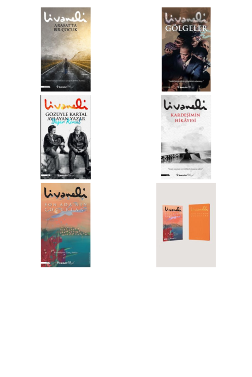 Zülfü Livaneli Arafat'ta Bir Çocuk +5 Adet Kitap Set