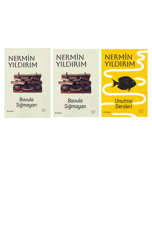 Nermin Yıldırım Bavula Sığmayan (Ciltli) +2 Adet Kitap Set