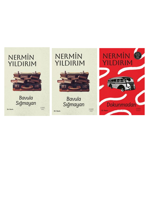Nermin Yıldırım Bavula Sığmayan (Ciltli) +2 Adet Kitap Set