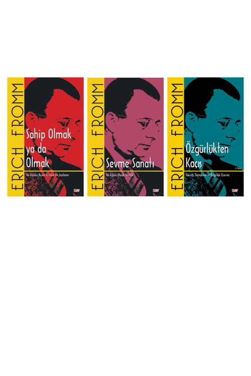 Erich Fromm Sahip Olmak ya da Olmak +2 Adet Kitap Set