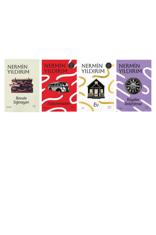 Nermin Yıldırım Bavula Sığmayan (Ciltli) +3 Adet Kitap Set
