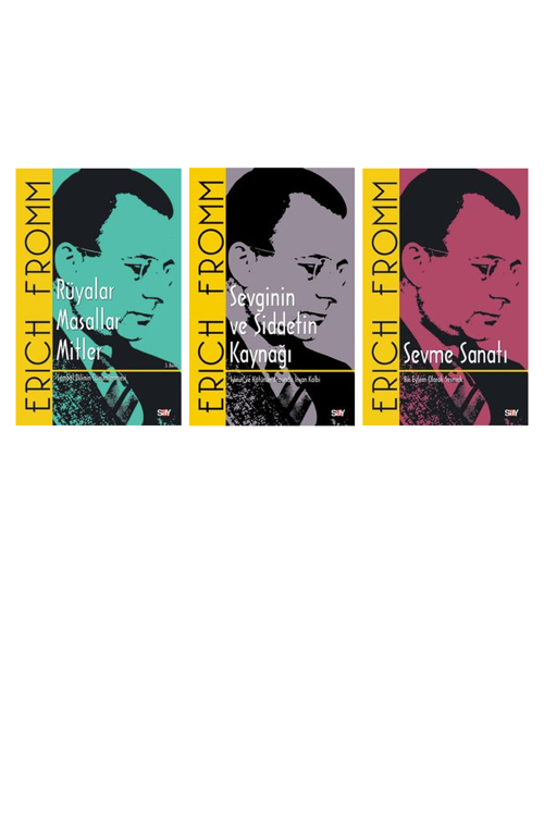 Erich Fromm Rüyalar Masallar Mitler & Sembol Dilinin +2 Adet Kitap Set