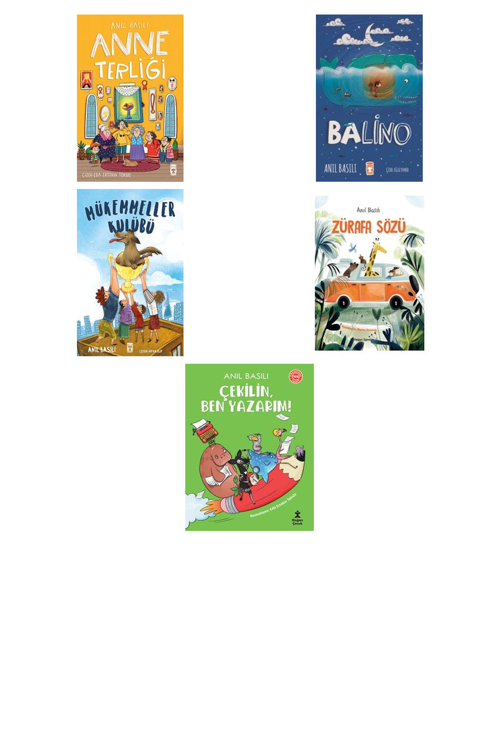Anıl Basılı Anne Terliği +4 Adet Kitap Set