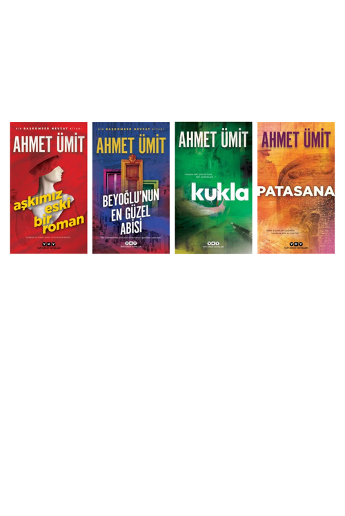Ahmet Ümit Aşkımız Eski Bir Roman +3 Adet Kitap Set