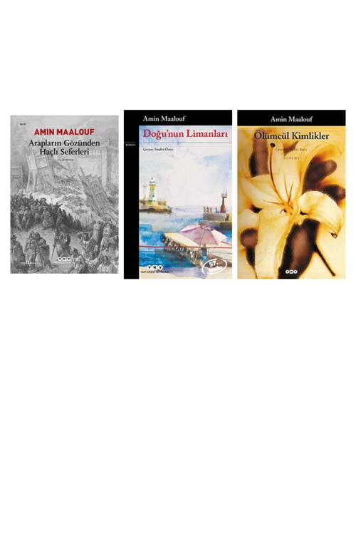 Amin Maalouf Arapların Gözünden Haçlı Seferleri +2 Adet Kitap Set