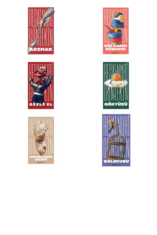 Reşat Nuri Güntekin Acımak +5 Adet Kitap Set