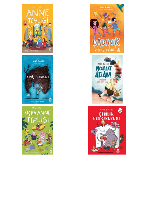 Anıl Basılı Anne Terliği +5 Adet Kitap Set