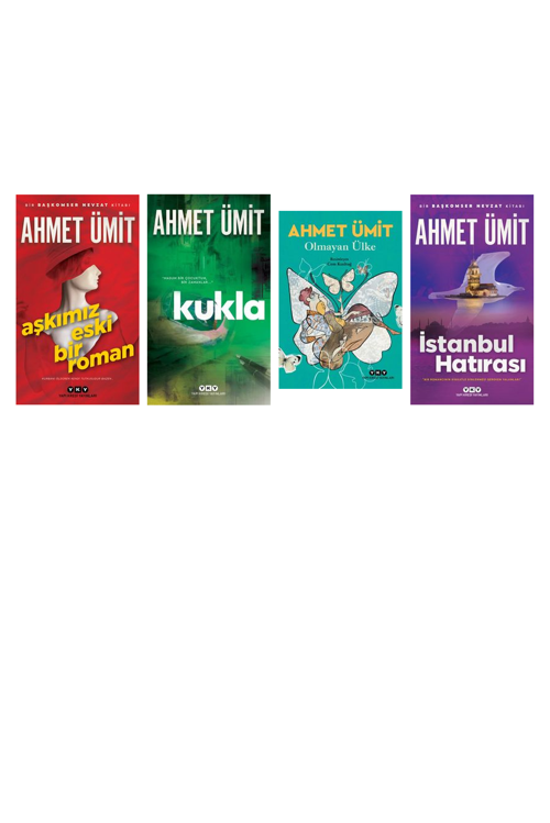 Ahmet Ümit Aşkımız Eski Bir Roman +3 Adet Kitap Set