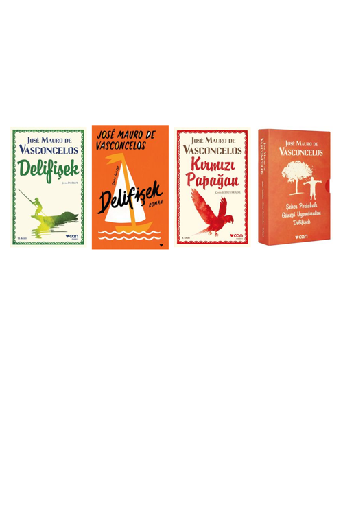 Jose Mauro De Vasconcelos Delifişek +3 Adet Kitap Set