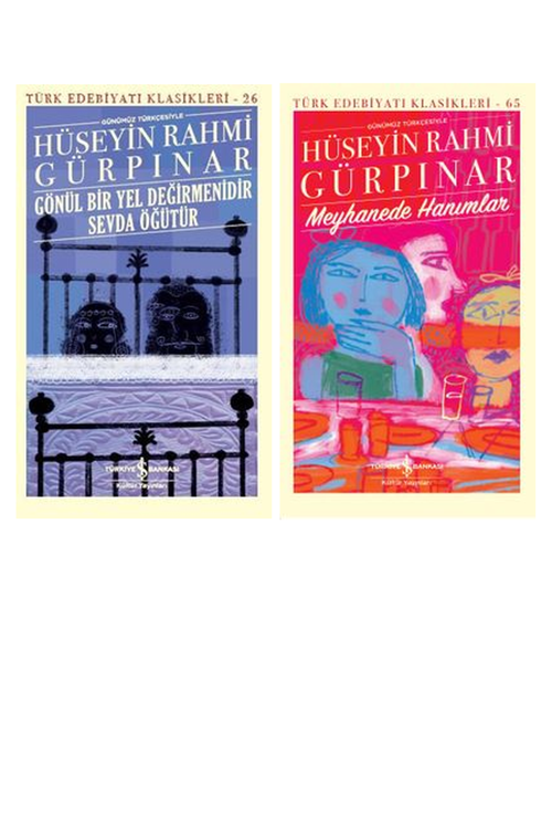 Hüseyin Rahmi Gürpınar Gönül Bir Yel Değirmenidir Sevda Öğütür +1 Adet Kitap Set