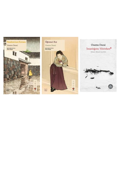 Osamu Dazai Pandora'nın Kutusu +2 Adet Kitap Set