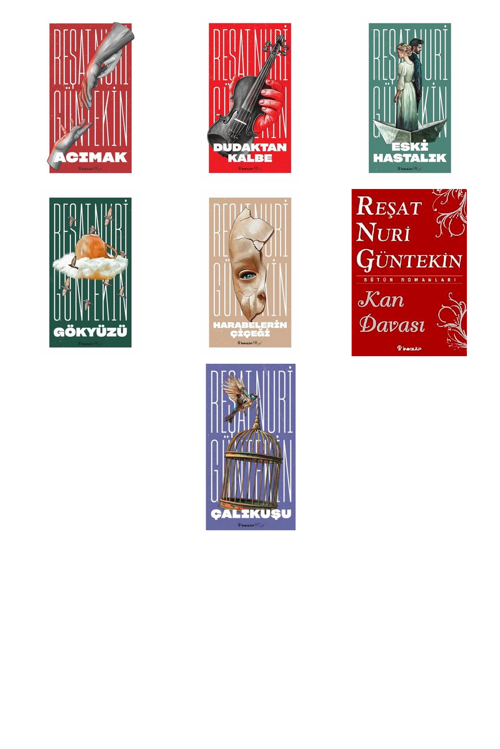 Reşat Nuri Güntekin Acımak +6 Adet Kitap Set