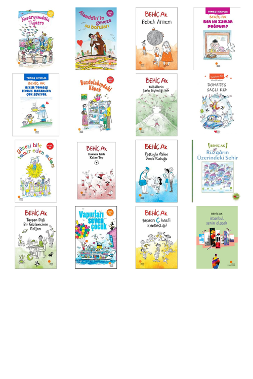 Behiç Ak Akvaryumdaki Tiyatro +15 Adet Kitap Set