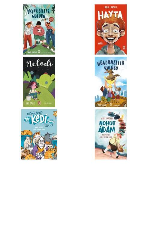 Anıl Basılı Başarısızlar Kulübü +5 Adet Kitap Set