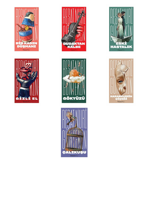 Reşat Nuri Güntekin Bir Kadın Düşmanı +6 Adet Kitap Set