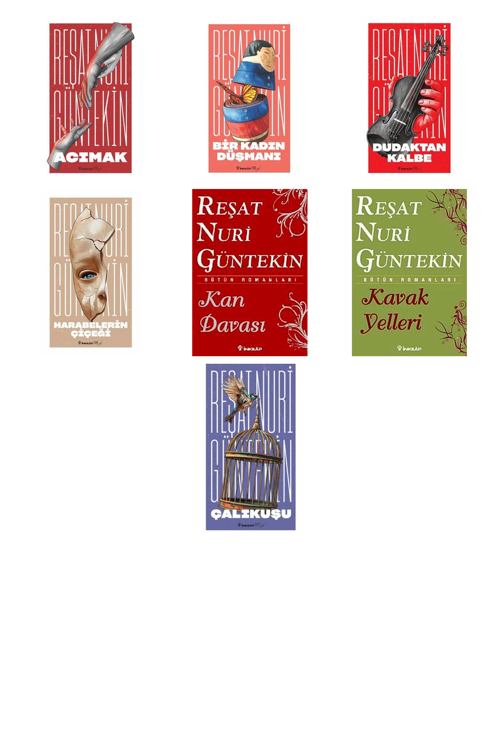 Reşat Nuri Güntekin Acımak +6 Adet Kitap Set