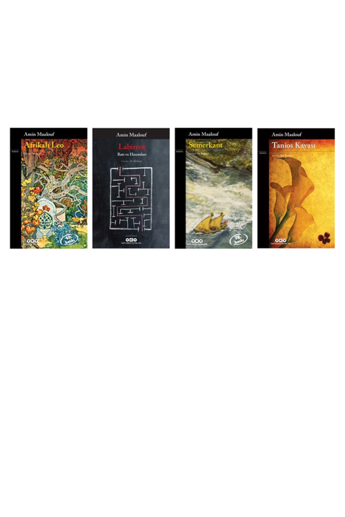 Amin Maalouf Afrikalı Leo +3 Adet Kitap Set