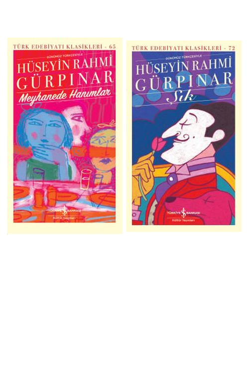 Hüseyin Rahmi Gürpınar Meyhanede Hanımlar (Karton Kapak) +1 Adet Kitap Set