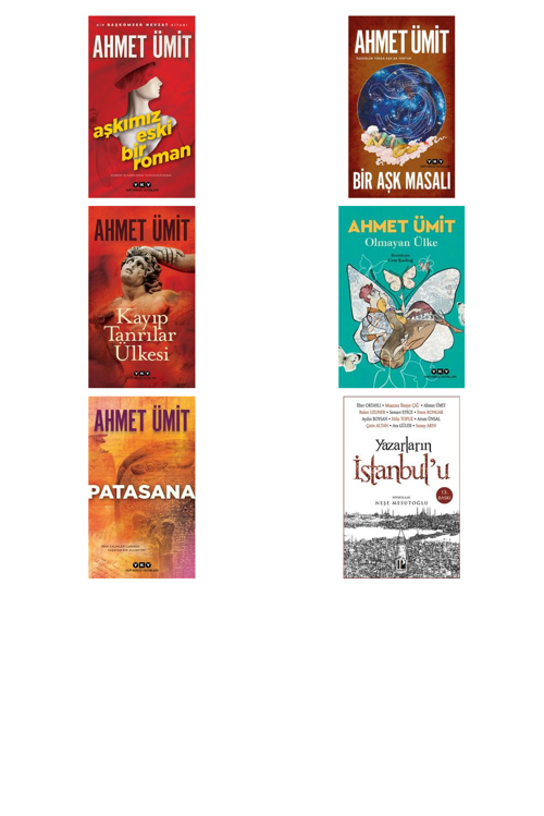 Ahmet Ümit Aşkımız Eski Bir Roman +5 Adet Kitap Set