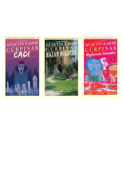 Hüseyin Rahmi Gürpınar Cadı (Karton Kapak) +2 Adet Kitap Set