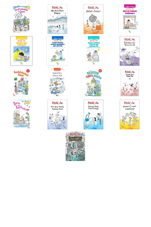 Behiç Ak Akvaryumdaki Tiyatro +16 Adet Kitap Set