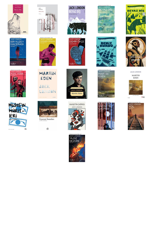 Jack London Beyaz Diş +20 Adet Kitap Set