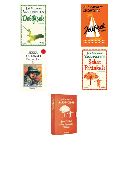 Jose Mauro De Vasconcelos Delifişek +4 Adet Kitap Set