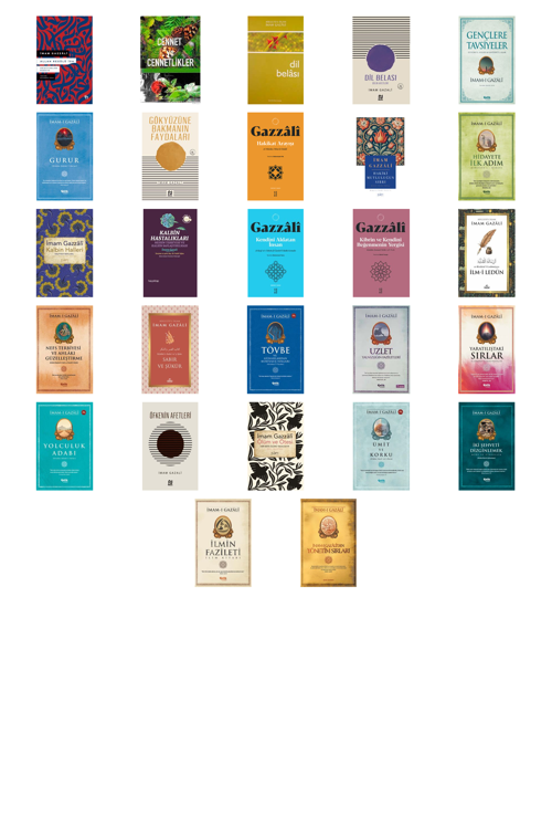 İmam Gazali Allah Resûlü İsa & Hristiyanlığa Reddiye +26 Adet Kitap Set