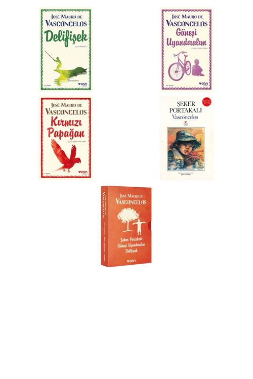Jose Mauro De Vasconcelos Delifişek +4 Adet Kitap Set