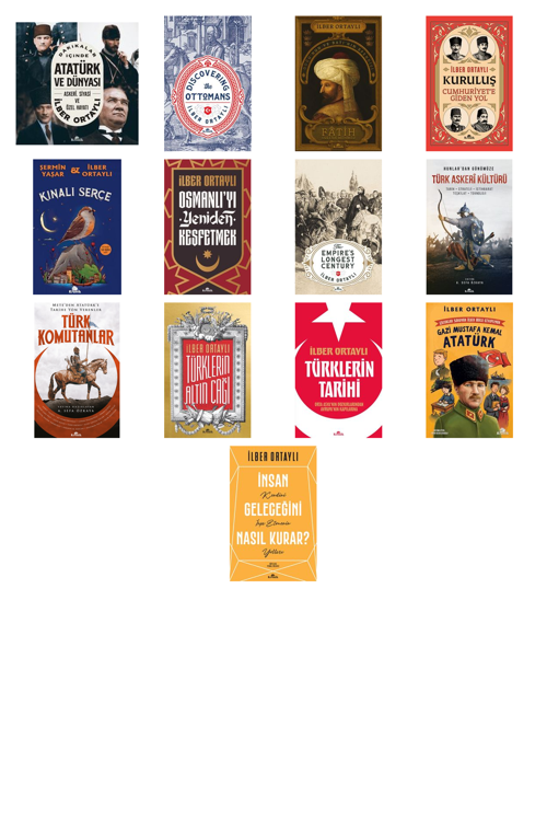Prof. Dr. İlber Ortaylı,Şermin Yaşar Dakikalar İçinde Atatürk ve Dünyası & As +12 Adet Kitap Set