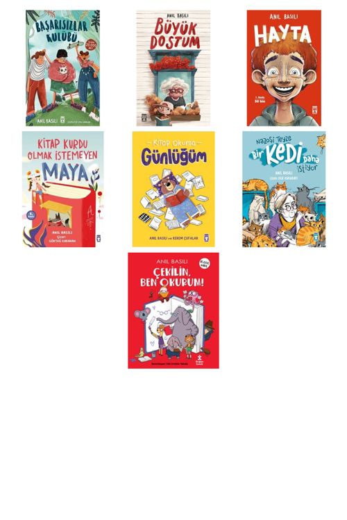 Anıl Basılı Başarısızlar Kulübü +6 Adet Kitap Set
