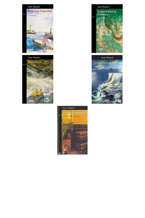 Amin Maalouf Doğunun Limanları +4 Adet Kitap Set