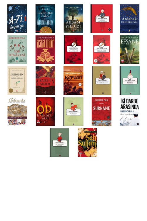 Prof. Dr. İskender Pala A-71 +21 Adet Kitap Set