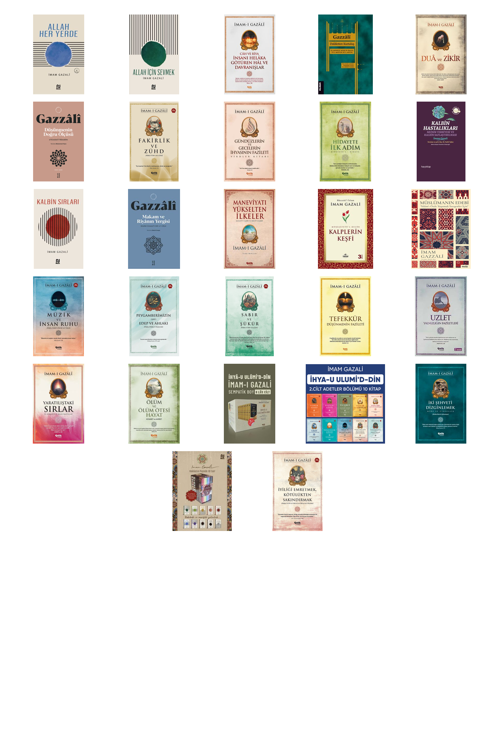 İmam Gazali Allah Her Yerde +26 Adet Kitap Set