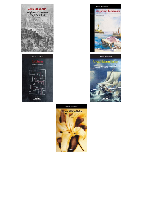 Amin Maalouf Arapların Gözünden Haçlı Seferleri +4 Adet Kitap Set