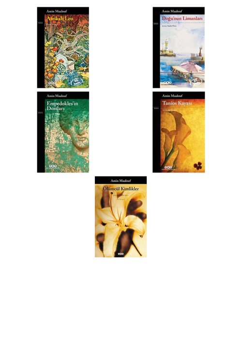 Amin Maalouf Afrikalı Leo +4 Adet Kitap Set