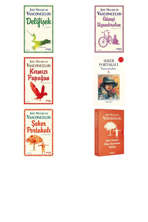 Jose Mauro De Vasconcelos Delifişek +5 Adet Kitap Set
