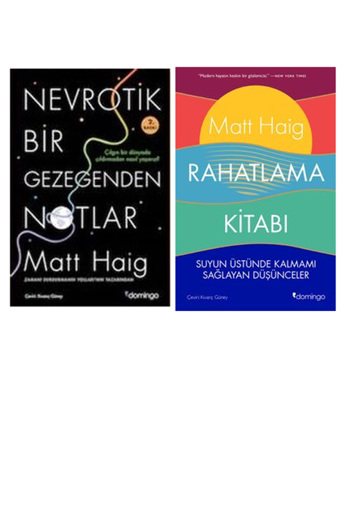 Matt Haig Nevrotik Bir Gezegenden Notlar +1 Adet Kitap Set