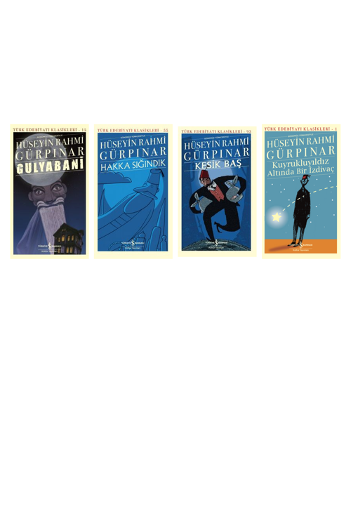 Hüseyin Rahmi Gürpınar Gulyabani (Günümüz Türkçesiyle) +3 Adet Kitap Set