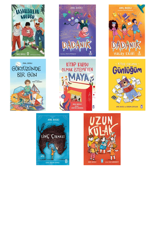 Anıl Basılı Başarısızlar Kulübü +7 Adet Kitap Set