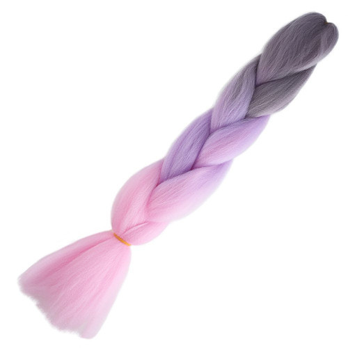 Afrika Örgülük Ombreli Sen 100 Gr. / Soft Gri / Lila / Pembe