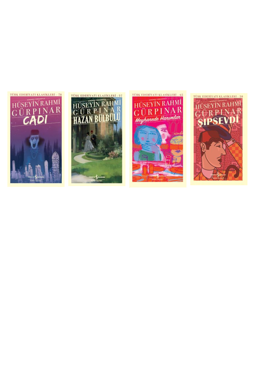 Hüseyin Rahmi Gürpınar Cadı (Karton Kapak) +3 Adet Kitap Set