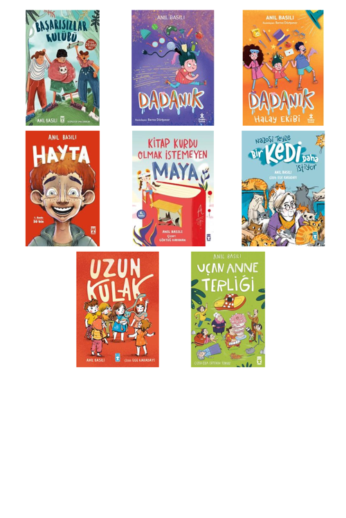Anıl Basılı Başarısızlar Kulübü +7 Adet Kitap Set