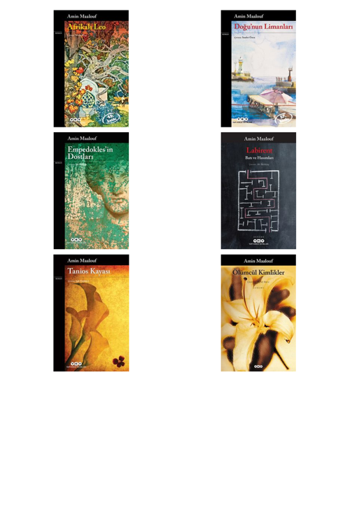 Amin Maalouf Afrikalı Leo +5 Adet Kitap Set