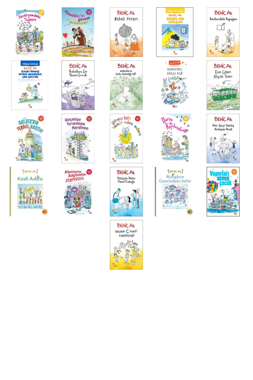 Behiç Ak Akvaryumdaki Tiyatro +20 Adet Kitap Set