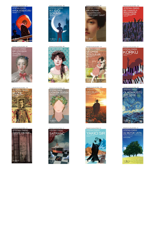 Stefan Zweig Amok Koşucusu +15 Adet Kitap Set