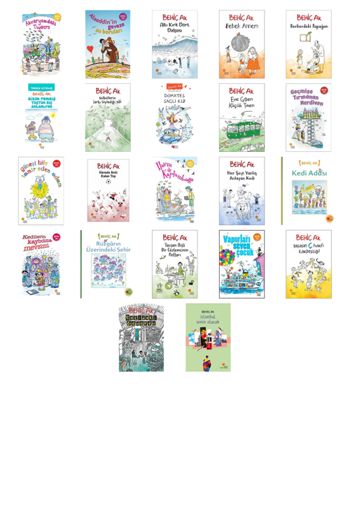 Behiç Ak Akvaryumdaki Tiyatro +21 Adet Kitap Set