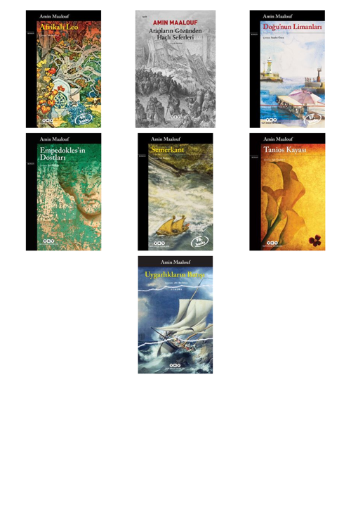 Amin Maalouf Afrikalı Leo +6 Adet Kitap Set