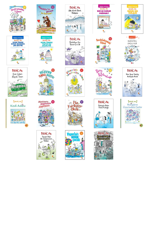 Behiç Ak Akvaryumdaki Tiyatro +22 Adet Kitap Set