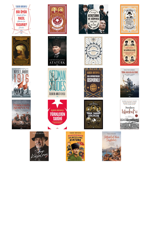 Prof. Dr. İlber Ortaylı,Şermin Yaşar Bir Ömür Nasıl Yaşanır? & Hayatta Doğru +18 Adet Kitap Set